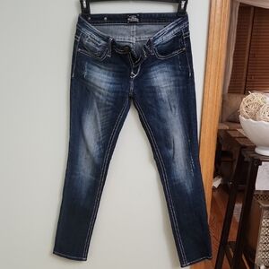 Dark Wash Skinny Jeans